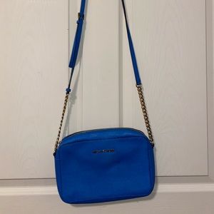 Blue Michael kors purse